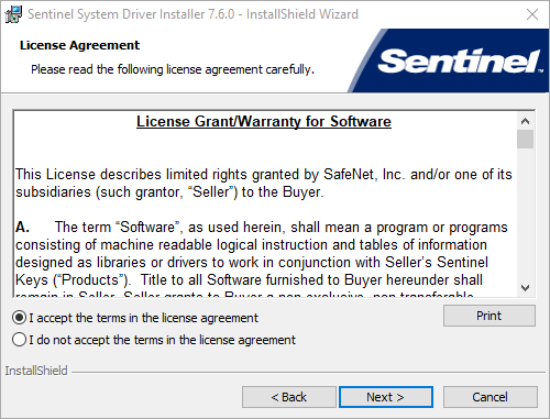 Safenet hasp key driver windows 10